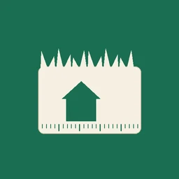 Calcul surface pelouse + GPS icon