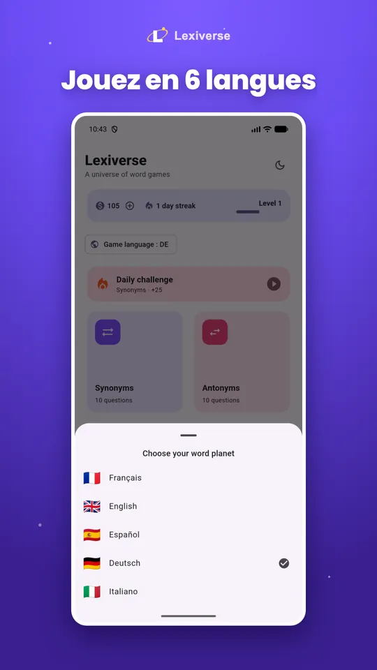 Lexiverse: Word Games — 2