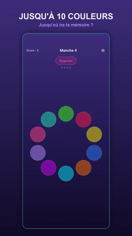 Chromory · Mémoire Couleurs — 4