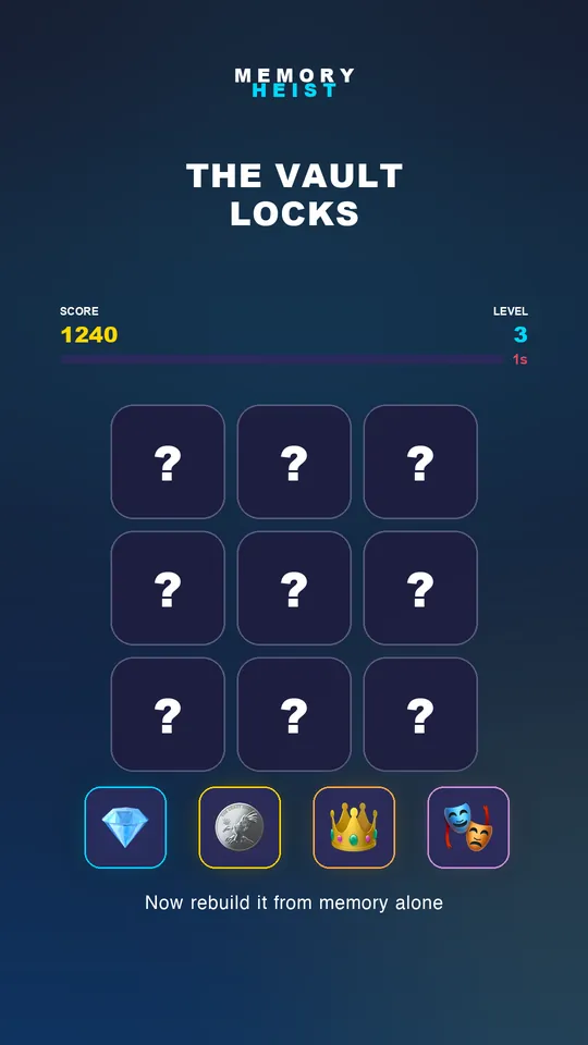 Memory Heist — 2