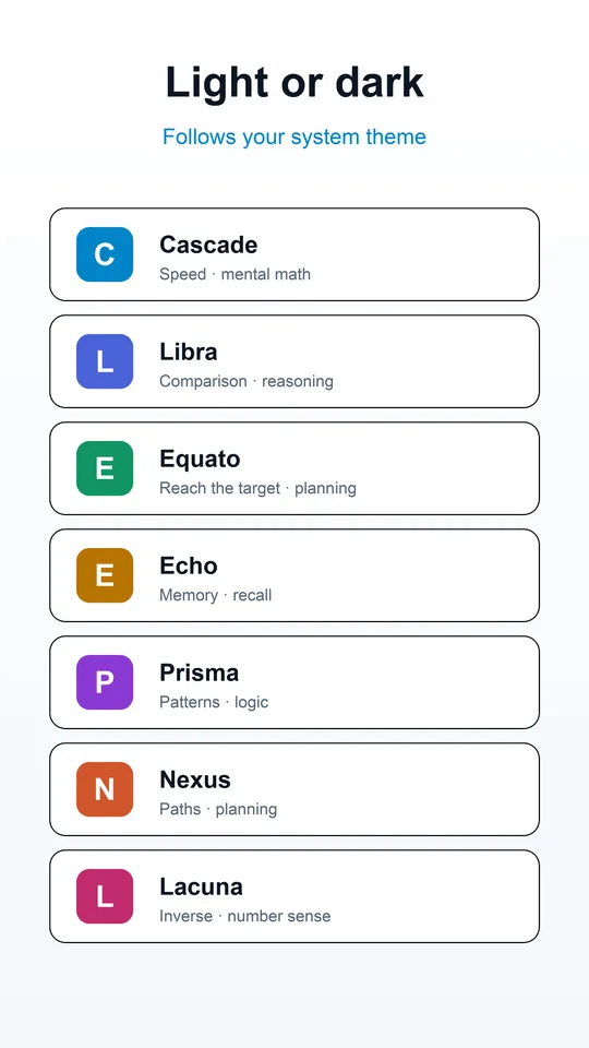 Numina: Math & Brain Games — 2