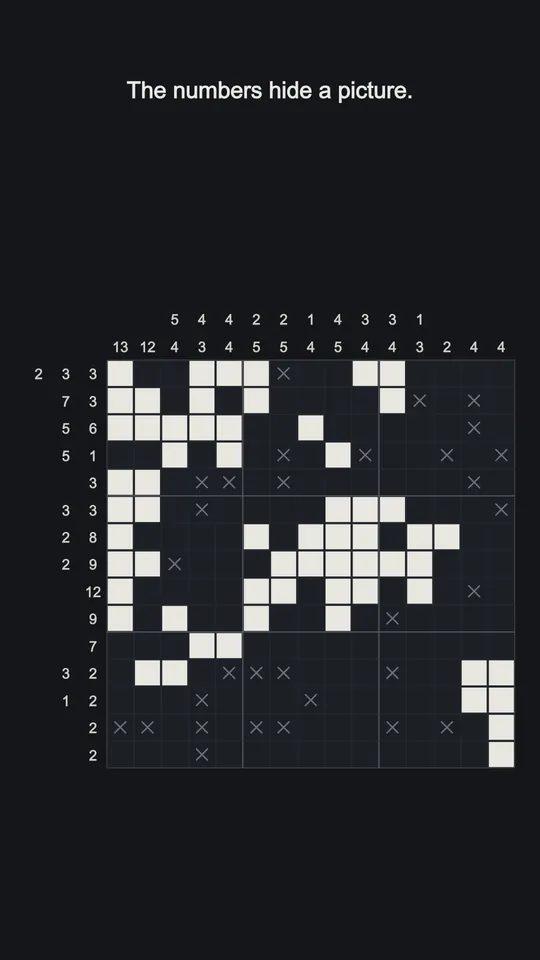 Picta · Nonogram Puzzle — 1