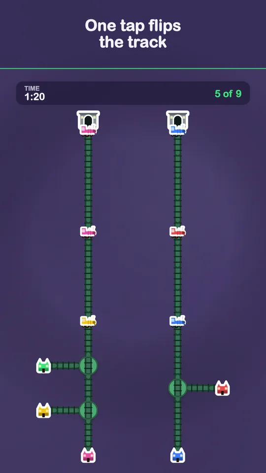 Railsort: Train Brain Puzzle — 2