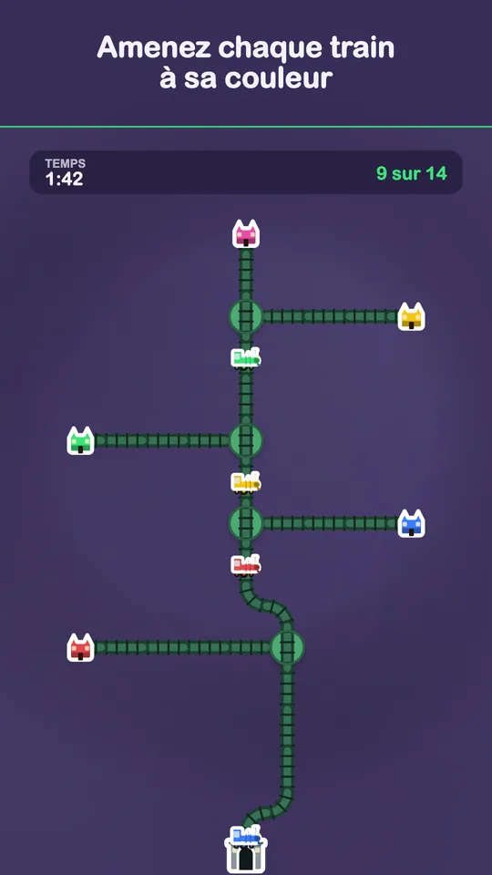 Railsort : puzzle de trains — 1