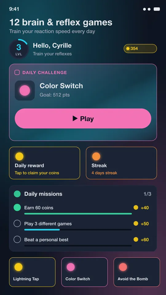 Reflex Master: Reaction Time