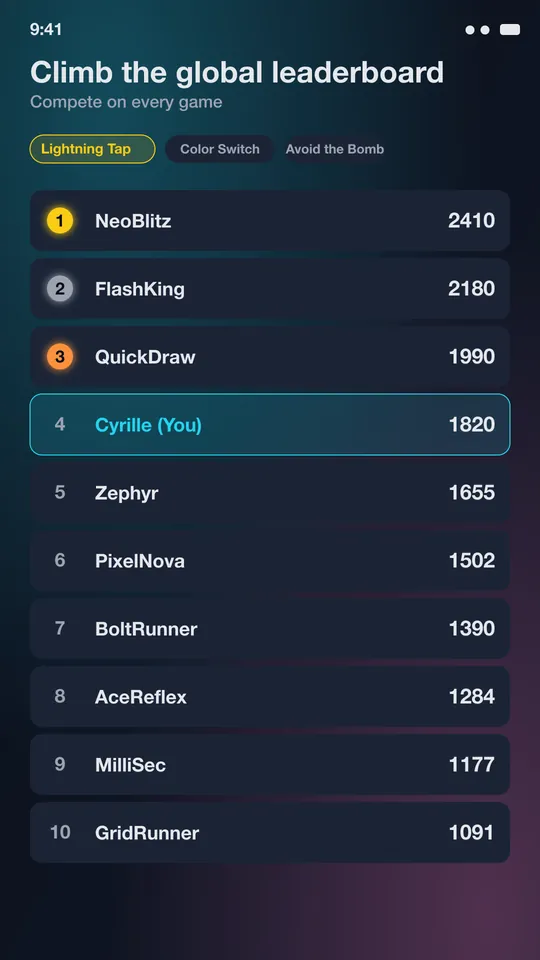 Reflex Master: Reaction Time — 4