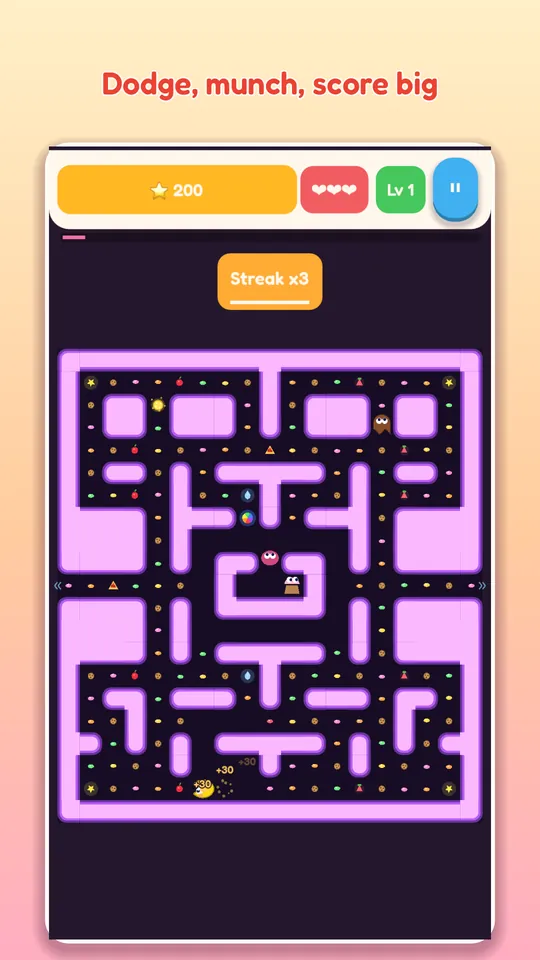 Snack Quest: Maze Arcade — 2