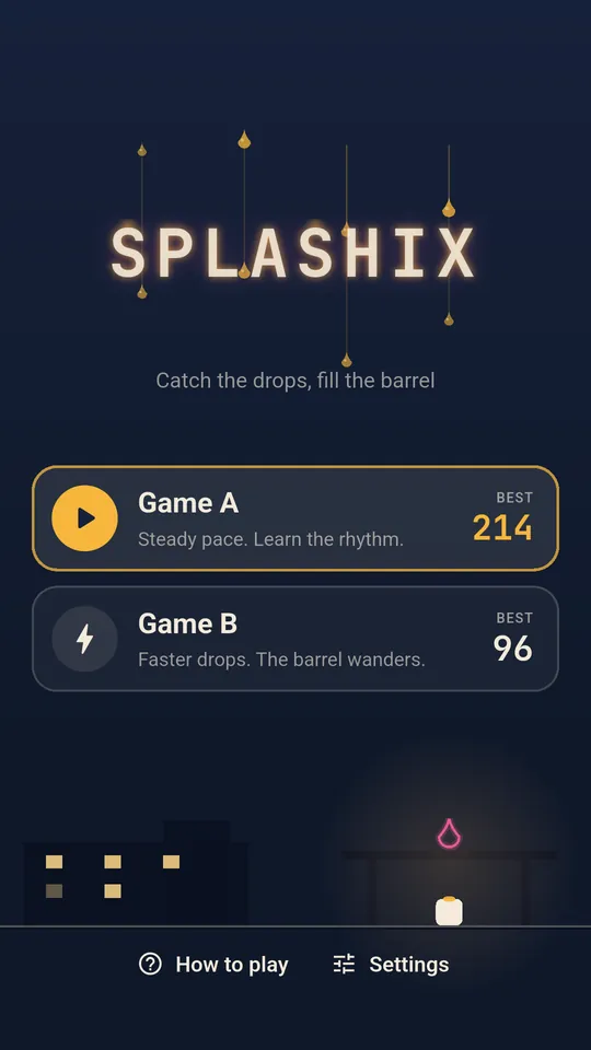 Splashix: Oil Drop Arcade — 1