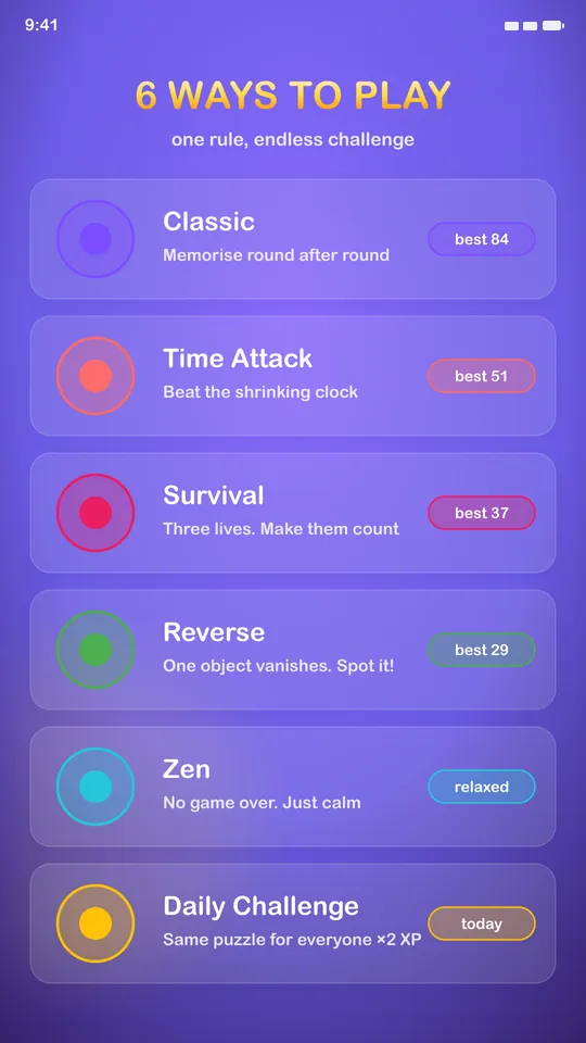 MemoPop: Brain & Memory Game — 3
