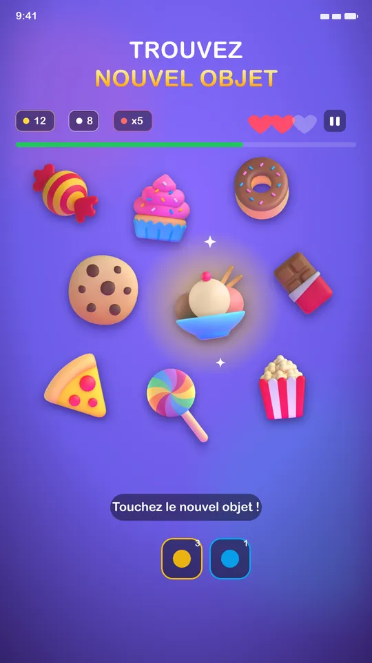 MemoPop : jeu de mémoire — 2